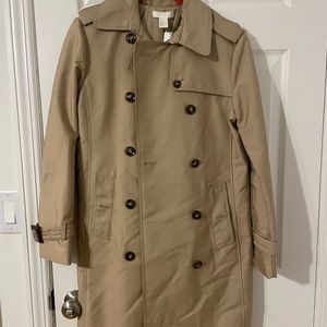 Brand new with Tags H&M tan trench coat